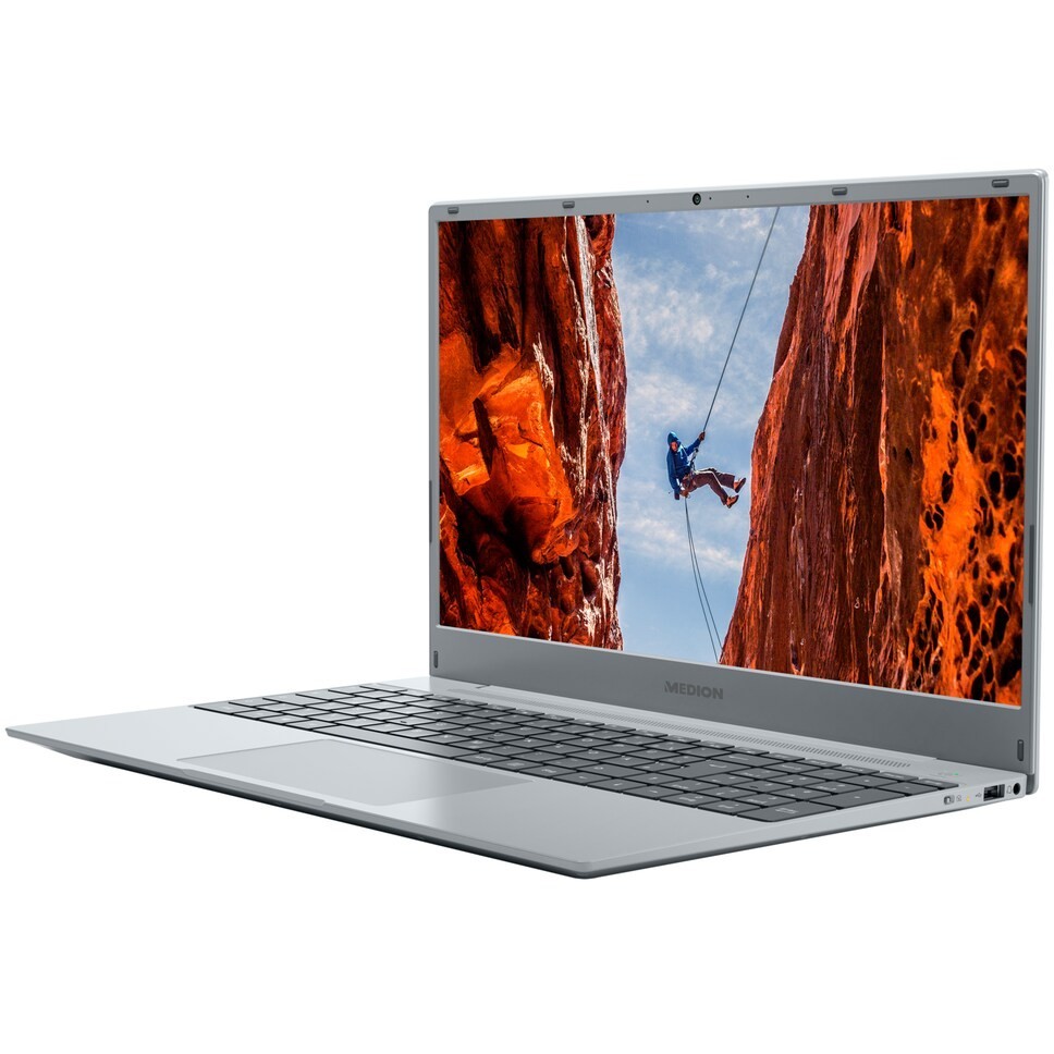 MEDION Akoya 15.6″ Notebook | AMD Ryzen™ 5 4500U | 16GB DDR4 RAM | 512GB SSD