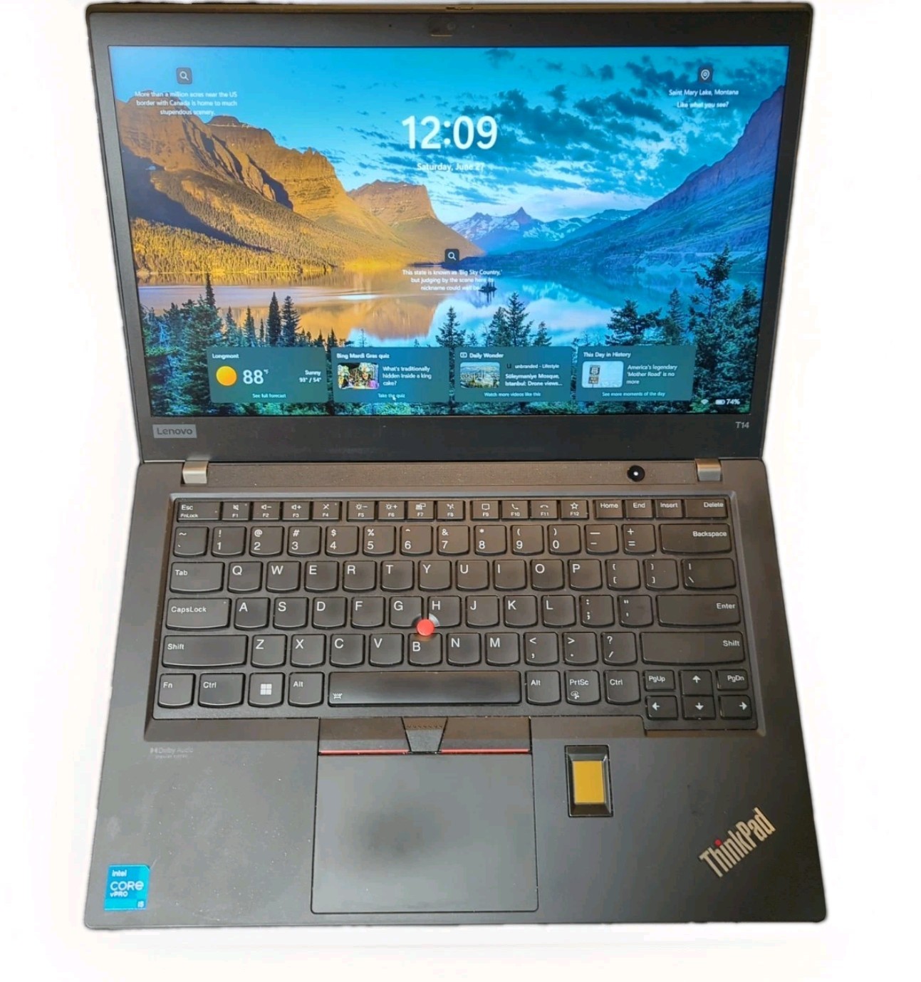 Lenovo ThinkPad T14 Gen 2 14″ Laptop i5-1145G7 16GB RAM 256GB NVME W11P