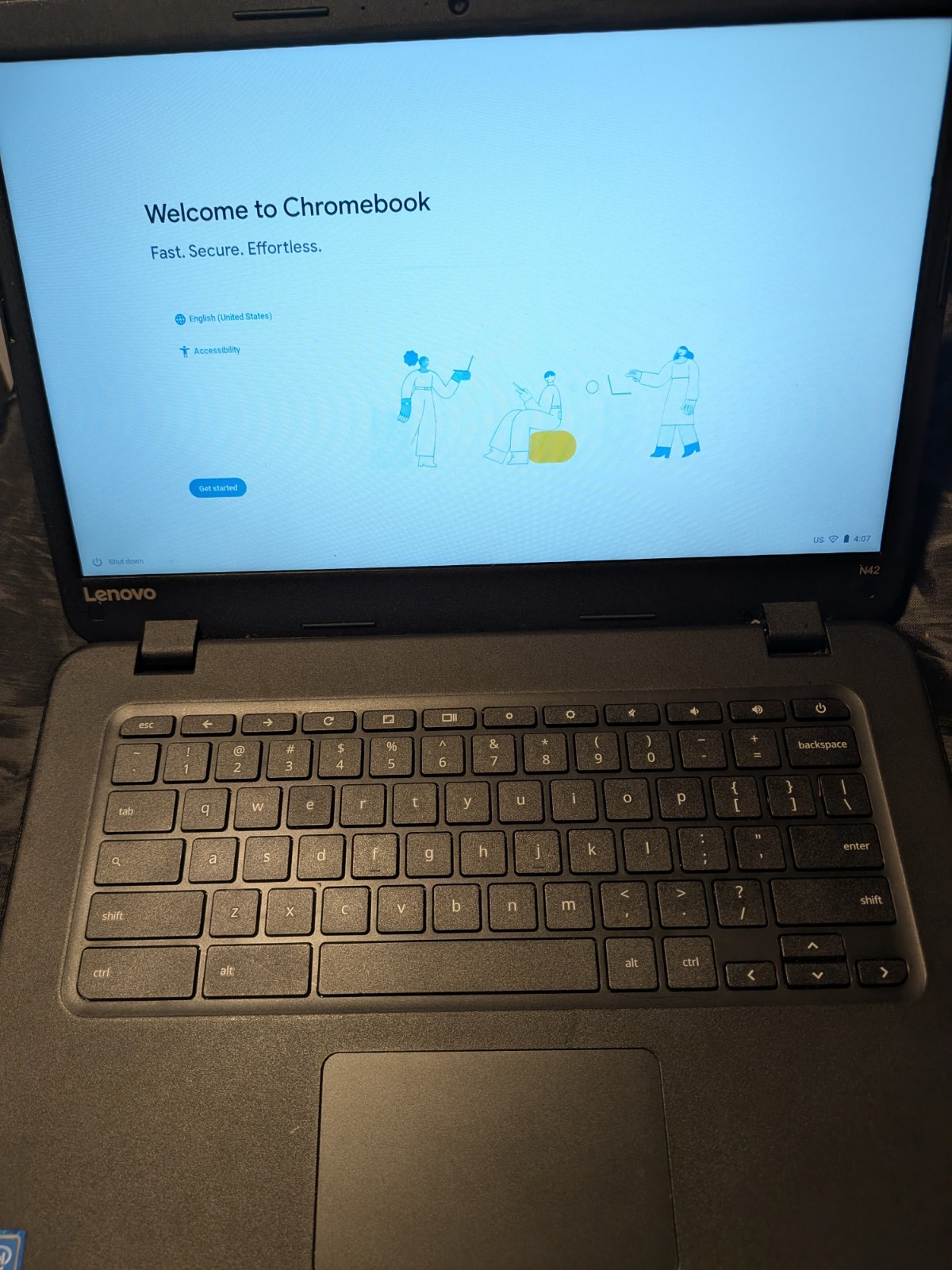 LEVONO N42-20 Chromebook 14″ Intel Black