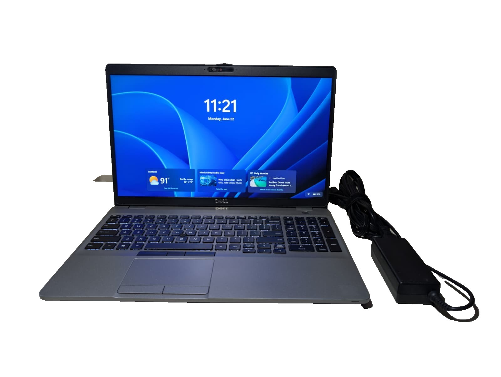 15″ Dell Precision 3550 | i7 10th 16GB RAM 256GB SSD | FHD NVIDIA P520 Backlit