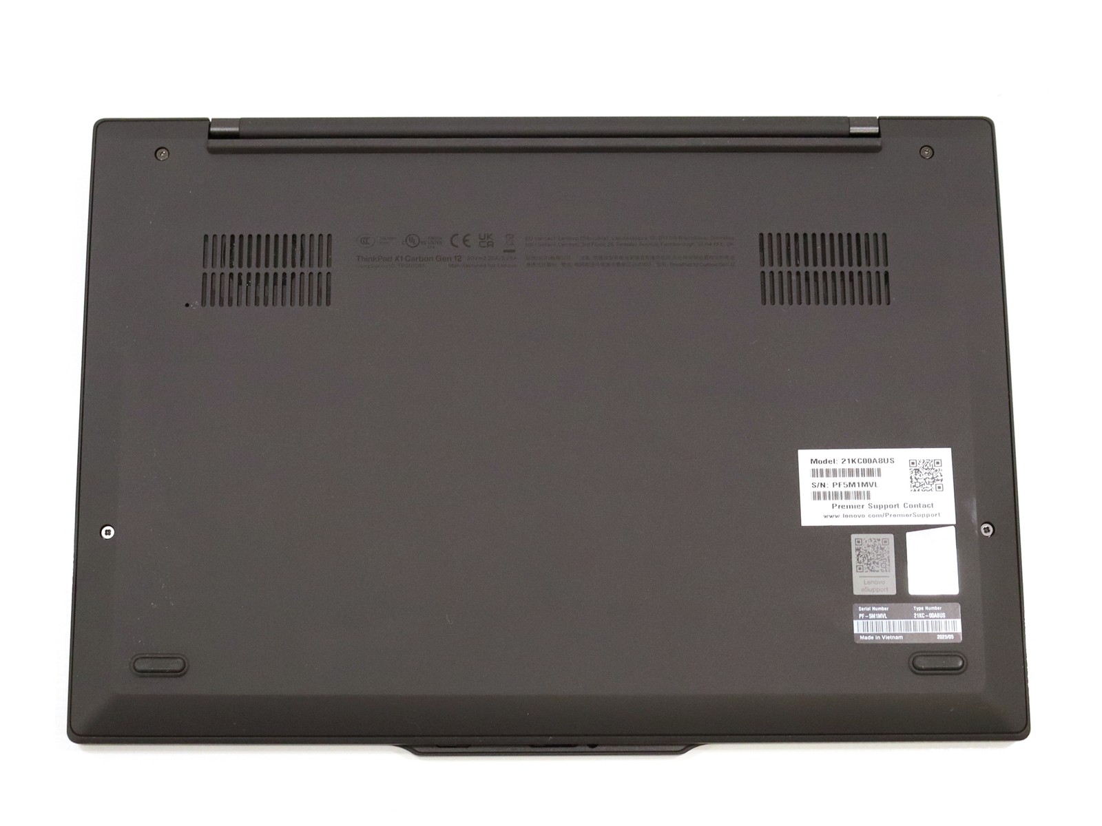 Lenovo ThinkPad X1 Carbon 12th Gen 14.0″ Ultra 7 155U 16GB RAM 512GB NVMe W11P
