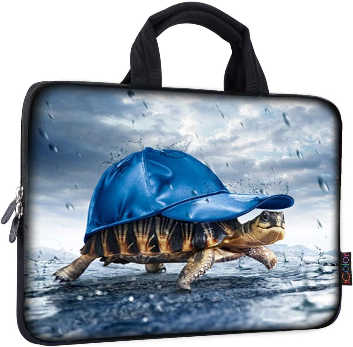 Laptop Sleeve Case for 14-15.6 inch Chromebooks, Soft Neoprene Bag with Handle,