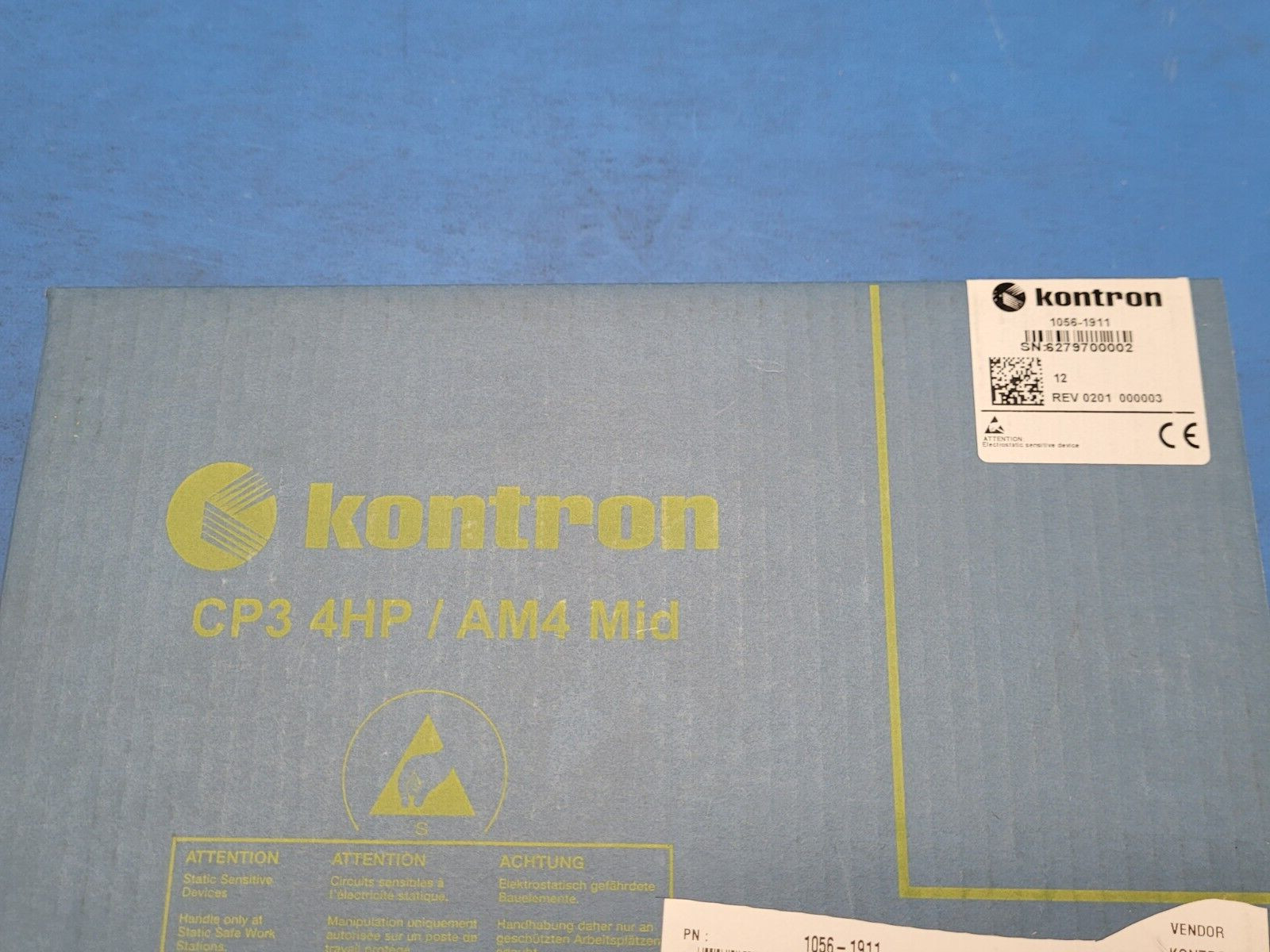 1056-1911 3U 4HP CPCI-S.0 Core i7-3555LE 2.5GHz 4MB L3 4GB (2x 2GB) SODIMM DDR3