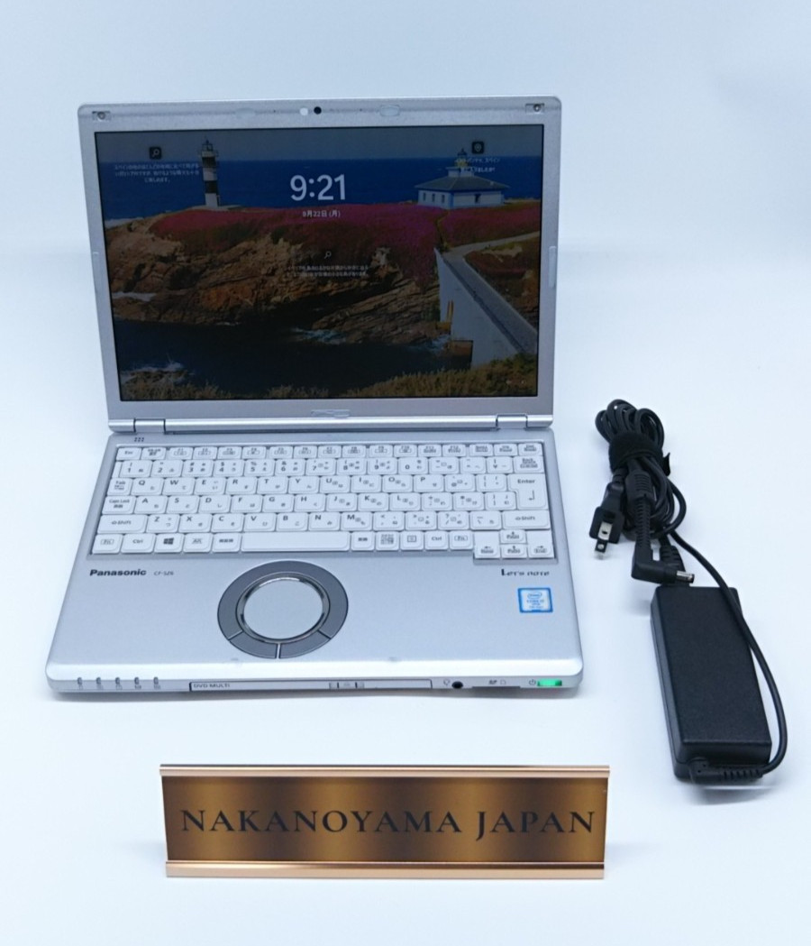 Panasonic Let’s Note CF-SV9 i5-10310U 16GB 512GB SSD 12.1 Wi-Fi DVD USED JP w/AC