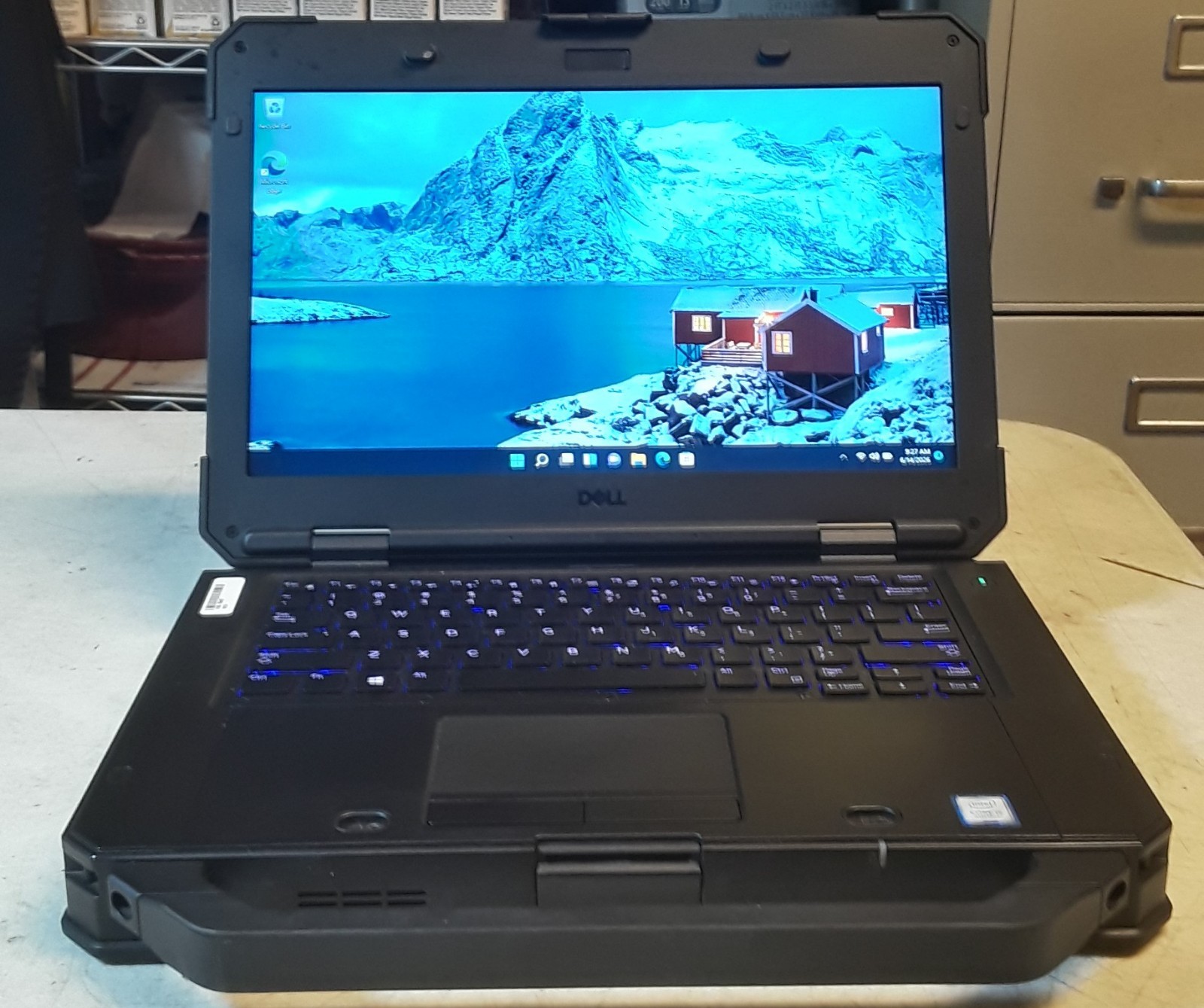 Rugged Dell Latitude 5424 14″ TOUCHSCREEN Intel 8TH Gen 500Gb SSD 16gb RAM Win11