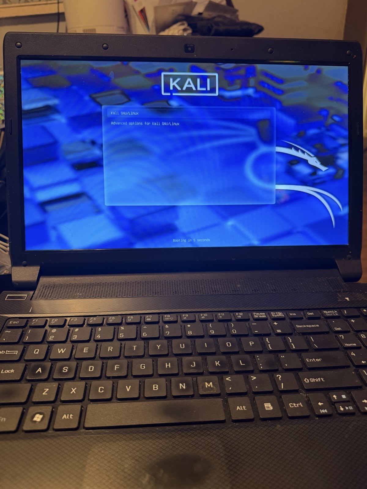 Kali Linux Laptop 8GB RAM 320GB HDD + Atheros AR9271 WiFi Adapter | No Charger
