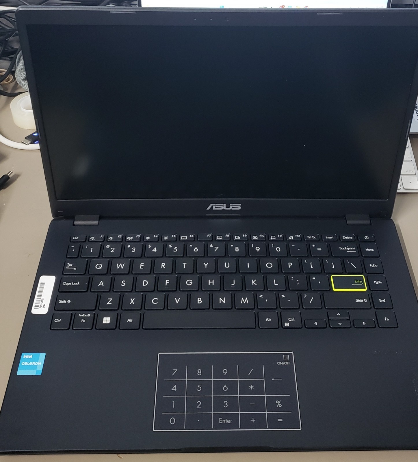 ASUS Vivobook 14″ FHD Laptop Intel Celeron N4500 4GB RAM 128GB eMMC | See Descr