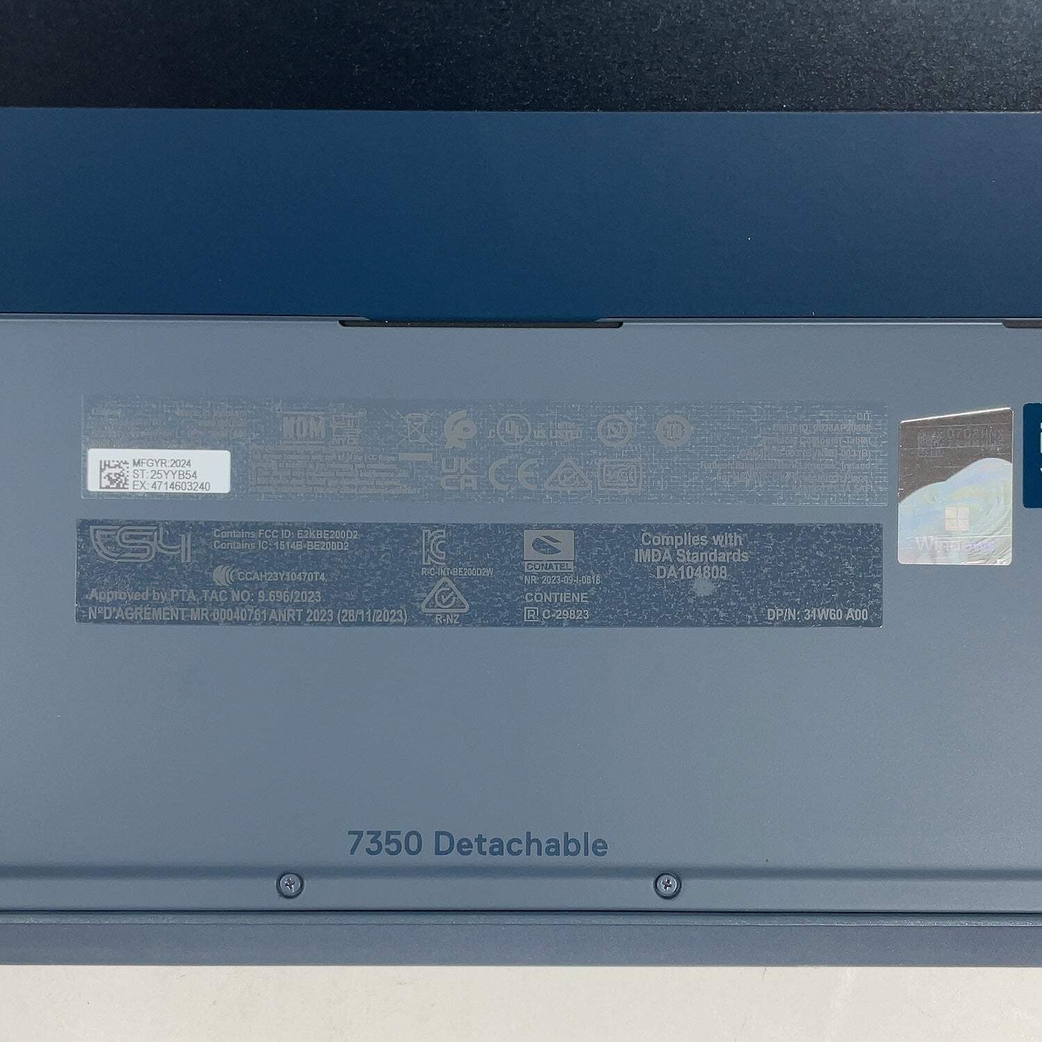 Dell Latitude 7350 (Detachable) Core Ultra 7 164U 3.8GHz 16GB RAM 512GB SSD