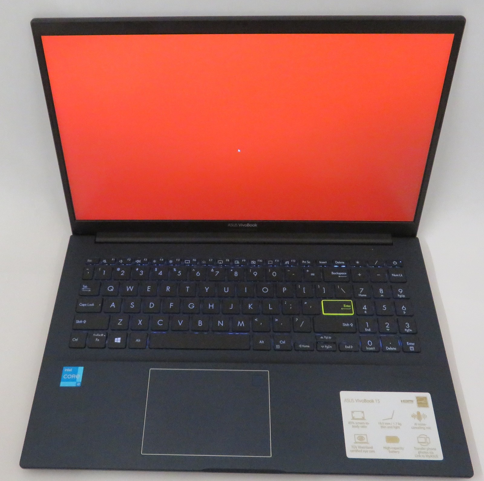 VIVOBOOK F513E I3-1115G4@3.0GHZ, 8GB, 256GB