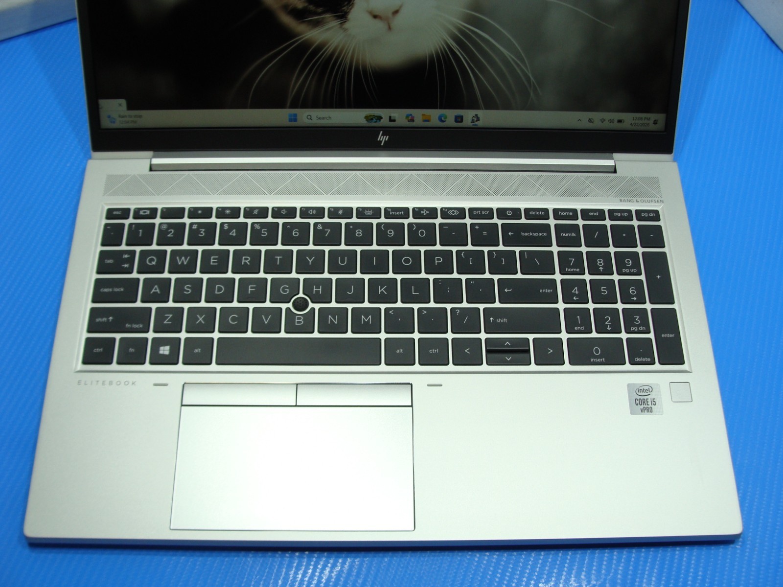 HP EliteBook 850 G7 15.6″FHD Intel i5-10310U 1.7GHz 16GB 256GB SSD W11P +Charger