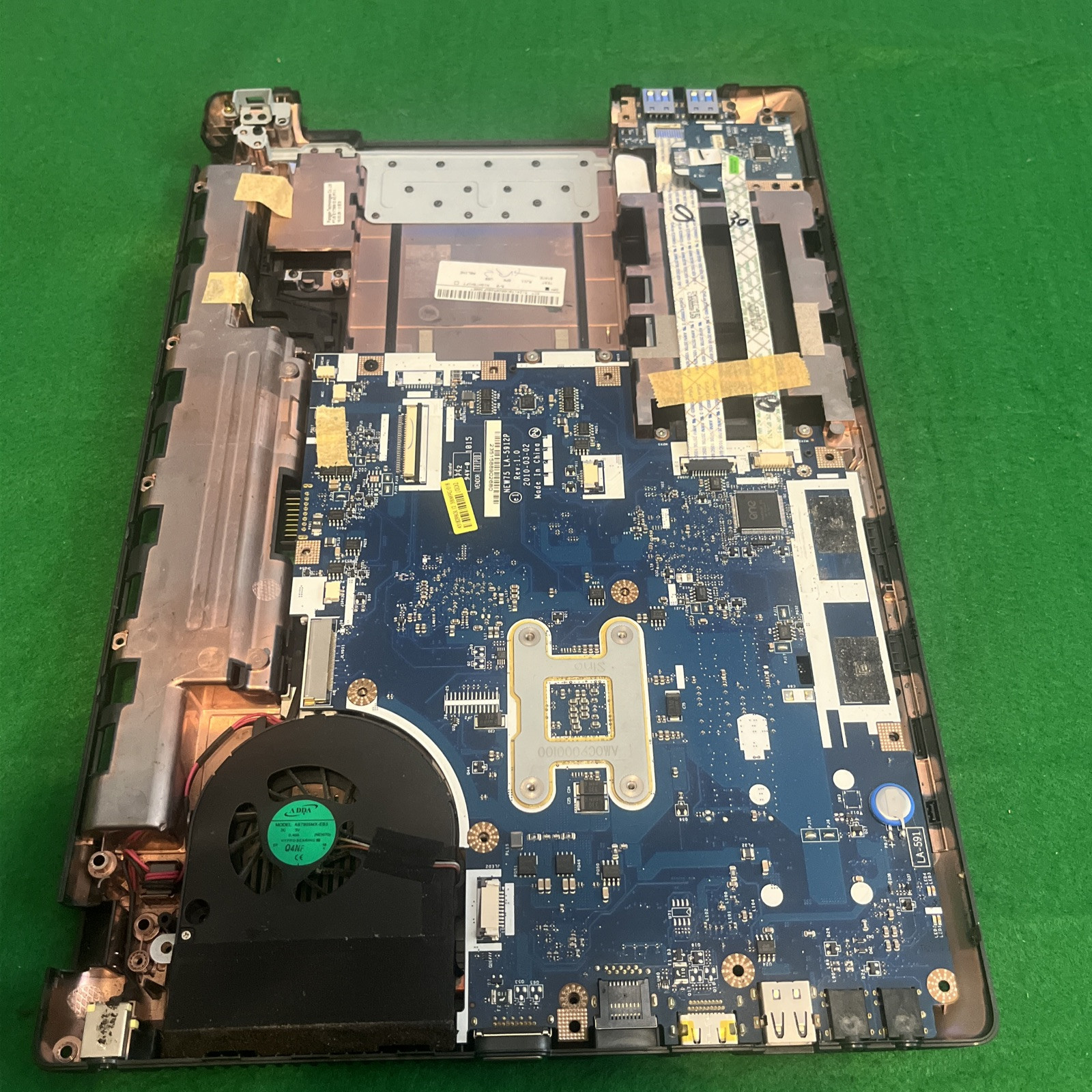 Acer Aspire 5551-2036 Motherboard – AMD Athlon II X2 2.1 GHz @15A1