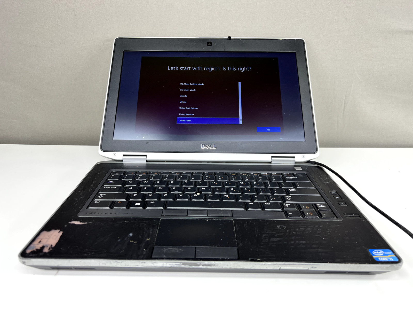 Laptop Dell Latitude E6430 P25G – Intel i5 – 8GB RAM – 300GB HDD – Windows 10