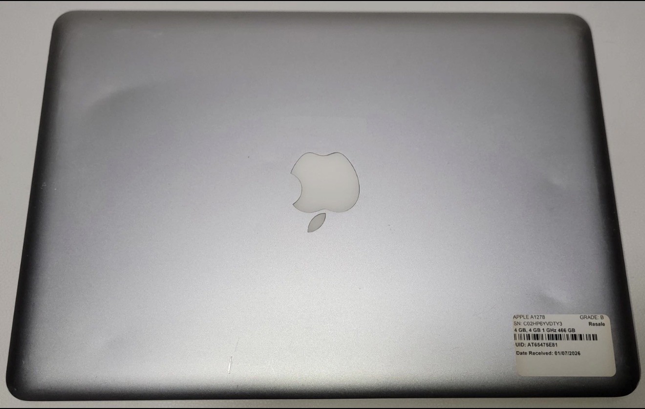 Macbook Pro A1278 i5-3210M 8GB 500GB with ADAPTER (UID AT65475E81, AT216DB428)