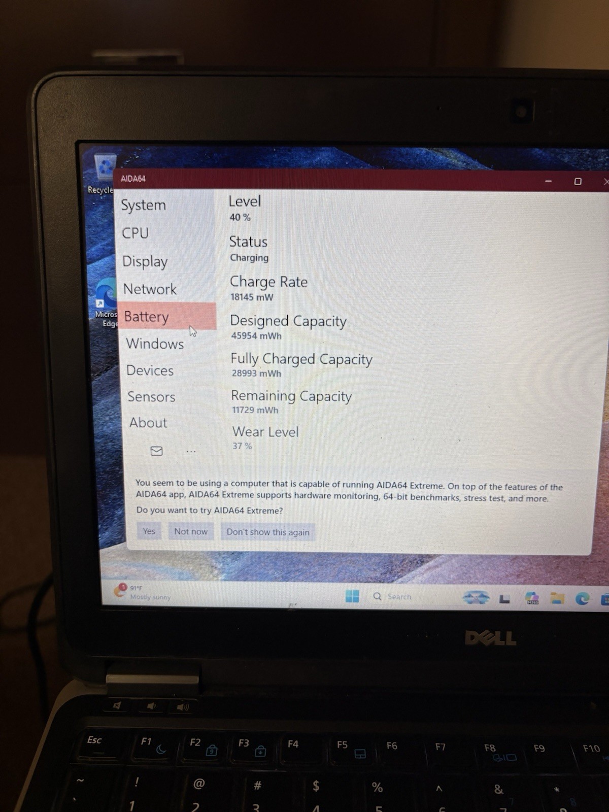Dell latitude E7240 Core i7 4th gen 2.10 Ghz 12.5” 256 SSD 8 GB RAM Win 11 Pro