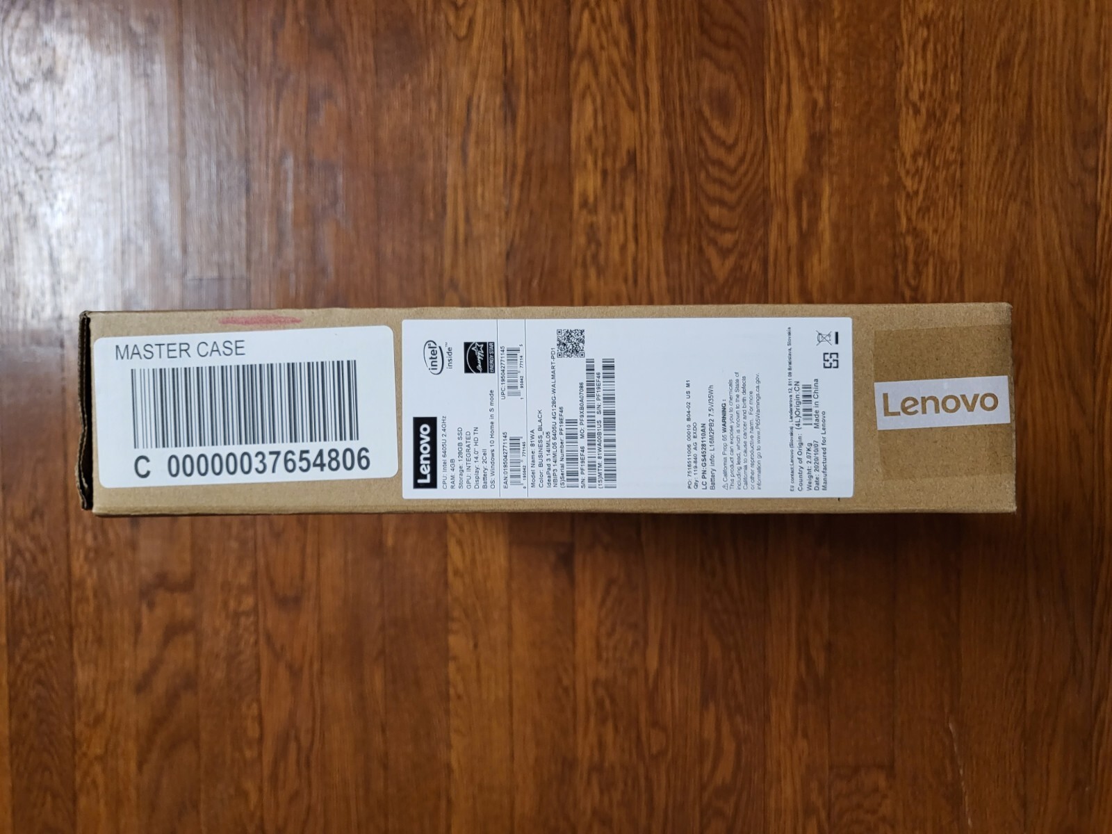 Lenovo IdeaPad 3 14IML05 14″ (128GB SSD, Intel Pentium Gold, 2.40GHz, 4GB)…