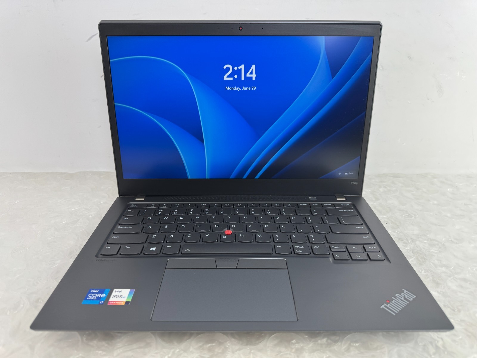 Lenovo ThinkPad T14s Gen 2 i7-1185G7 16GB 256GB 14″ FHD Win 11 Pro Laptop