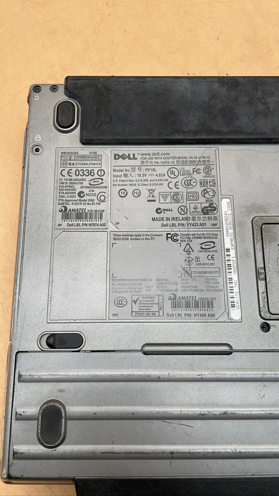 Lenovo ThinkPad T510 15.6-Inch & Dell Latitude D630 ATG 14.1-Inch Laptops No HDD
