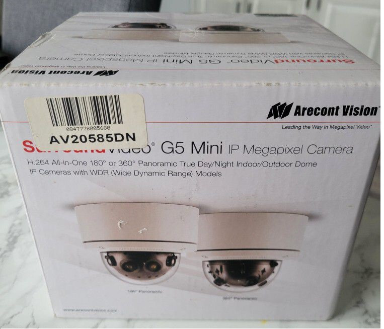 Arecont Vision – AV20585DN 20 MP SurroundVideo G5 Series *Authorized Reseller*