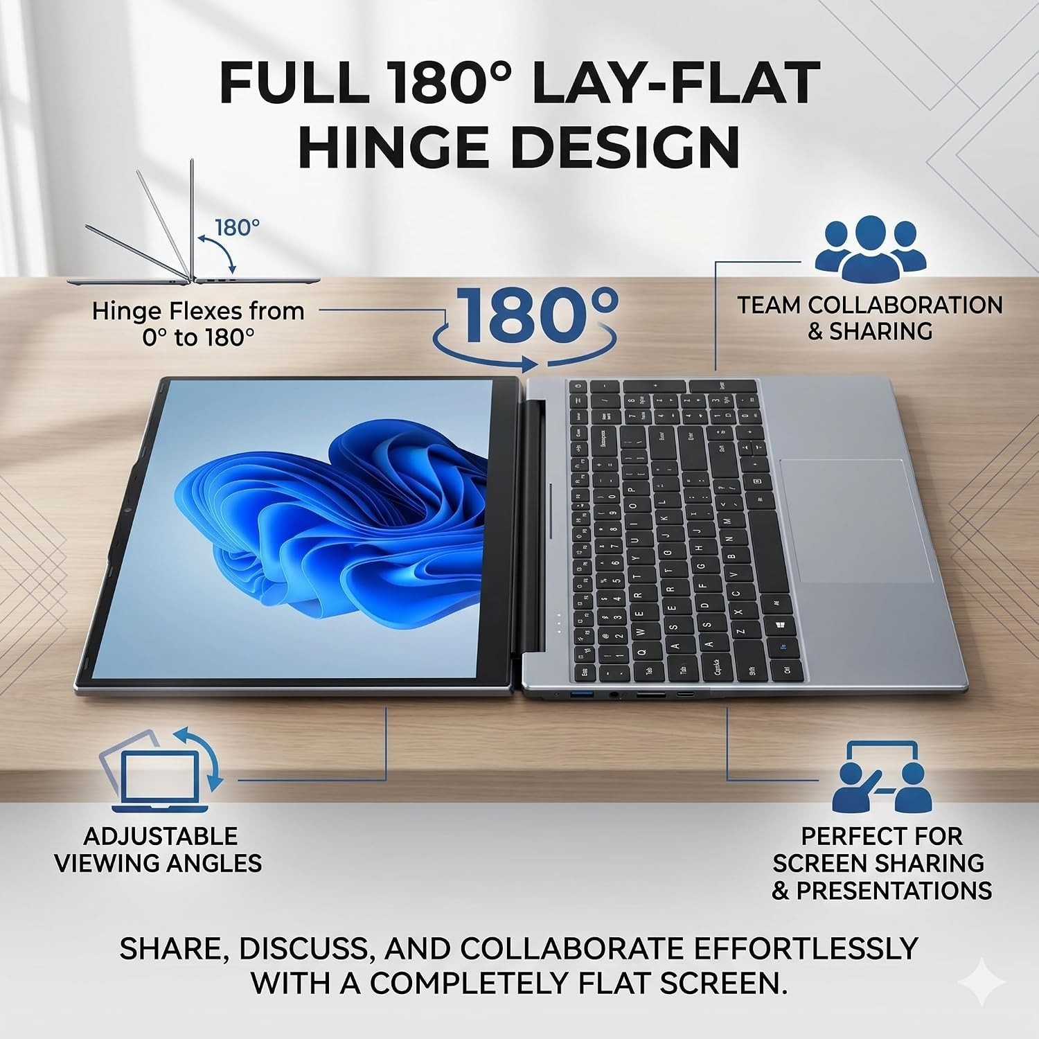 15.6″ Laptop Core i5 Processor 128GB SSD Windows 11 FHD IPS