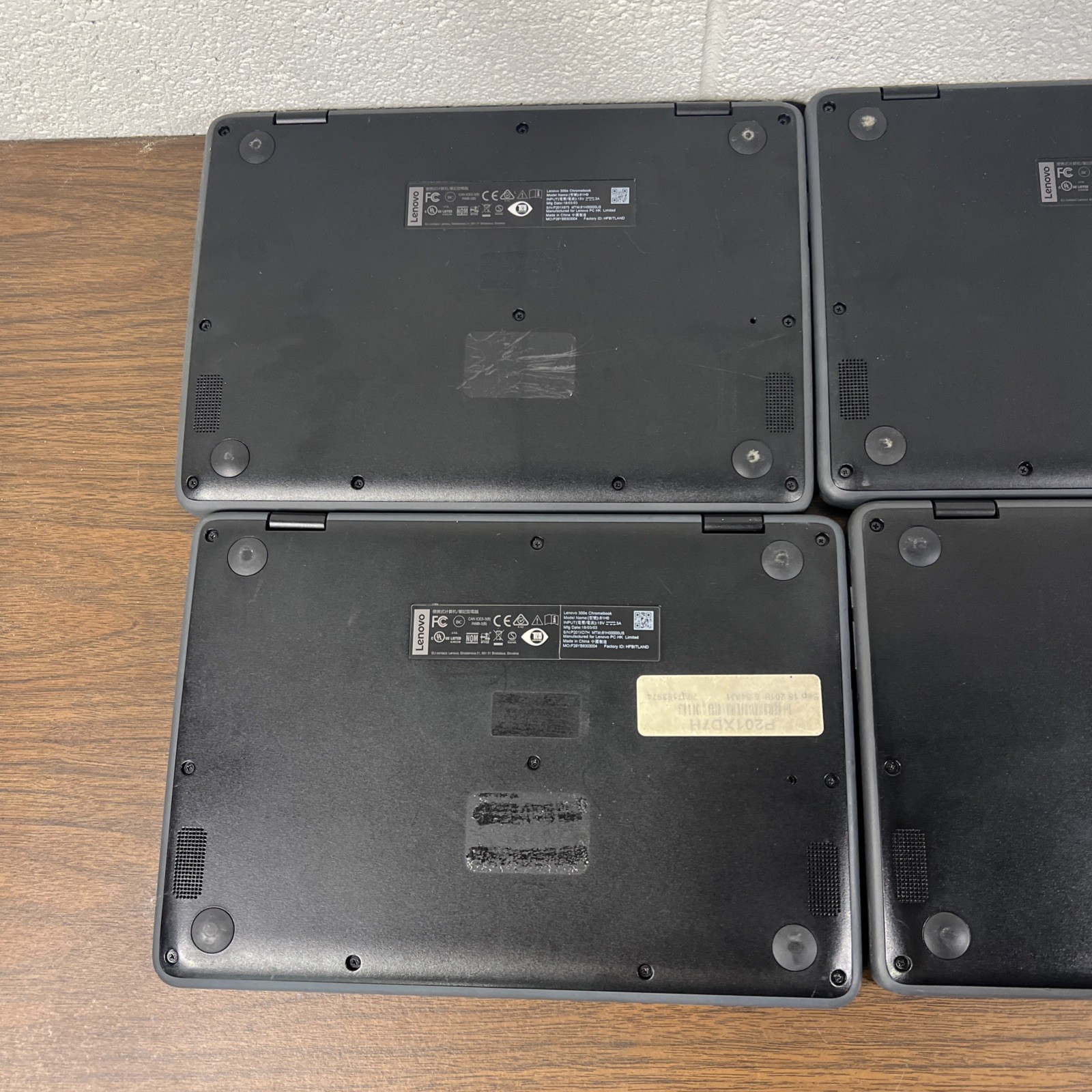 Lot of 6 Lenovo Chromebook 300e/N23 2 in 1 Touch (MT8173/MT8173C 4GB RAM – 32GB)
