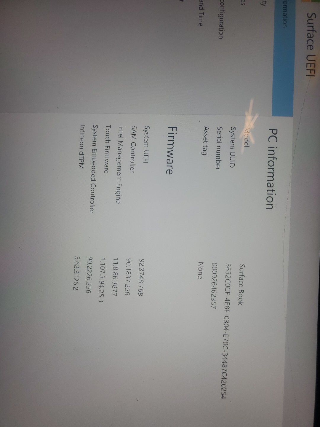 Microsoft Surface Book – Intel Core i5-6th Gen 256GB (8GB RAM )
