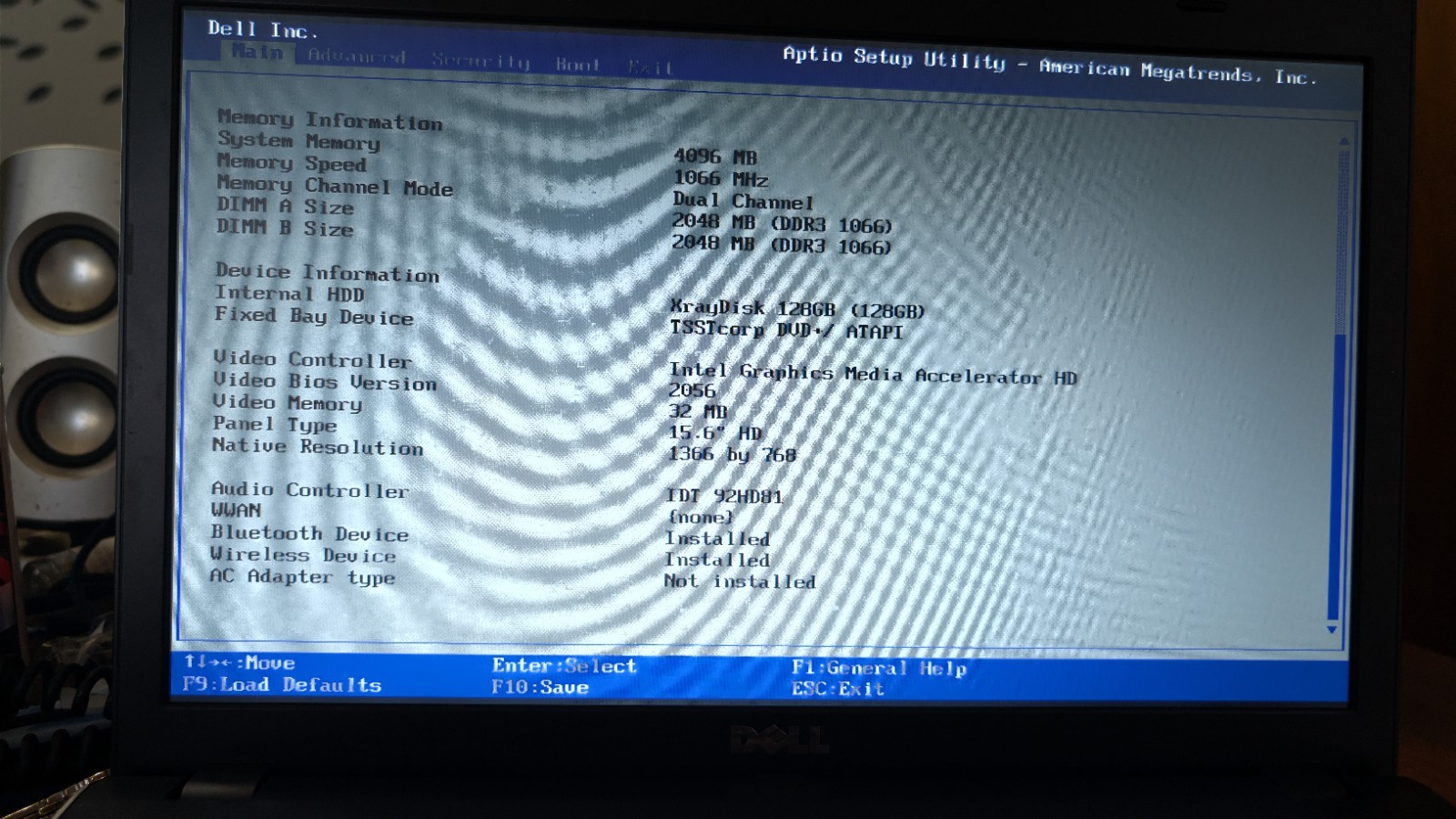 DELL VOSTRO 3500 PC LAPTOP INTEL CORE I3 M370 2.4ghz 4GB 120GB SSD WIN 10 PRO