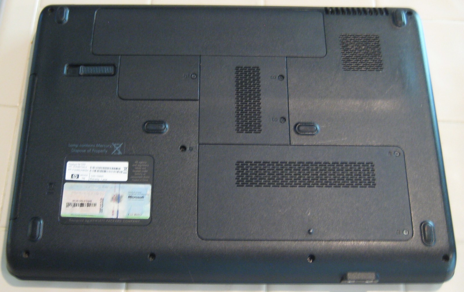 HP G50-109NR laptop AMD Athlon Dual Core @ 1.9GHz 2GB RAM 100GB HDD
