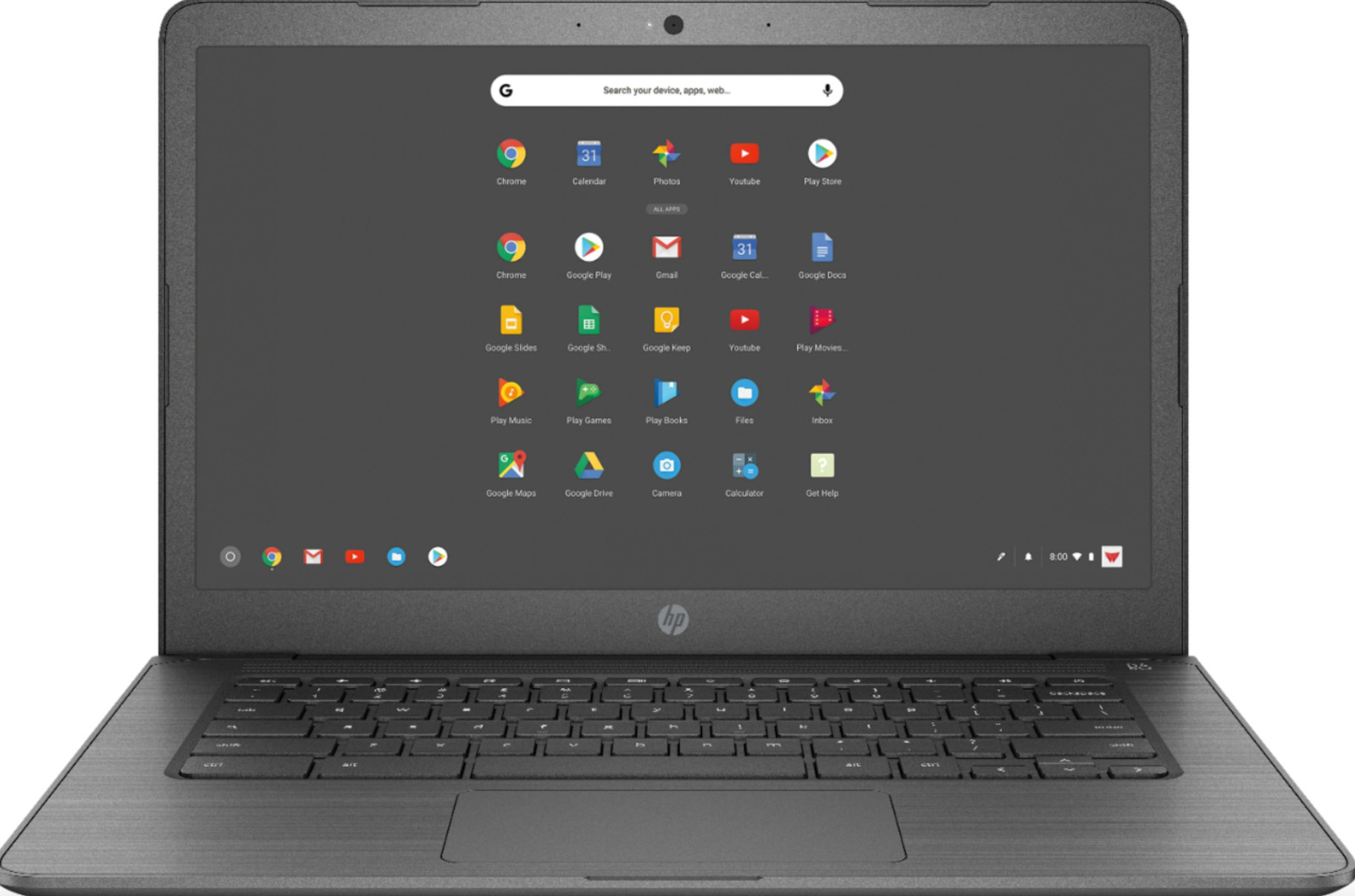 HP 14 G5 14″ inch Intel Celeron 1.1GHz 4GB RAM 32GB SSD Chromebook (14-ca061dx)