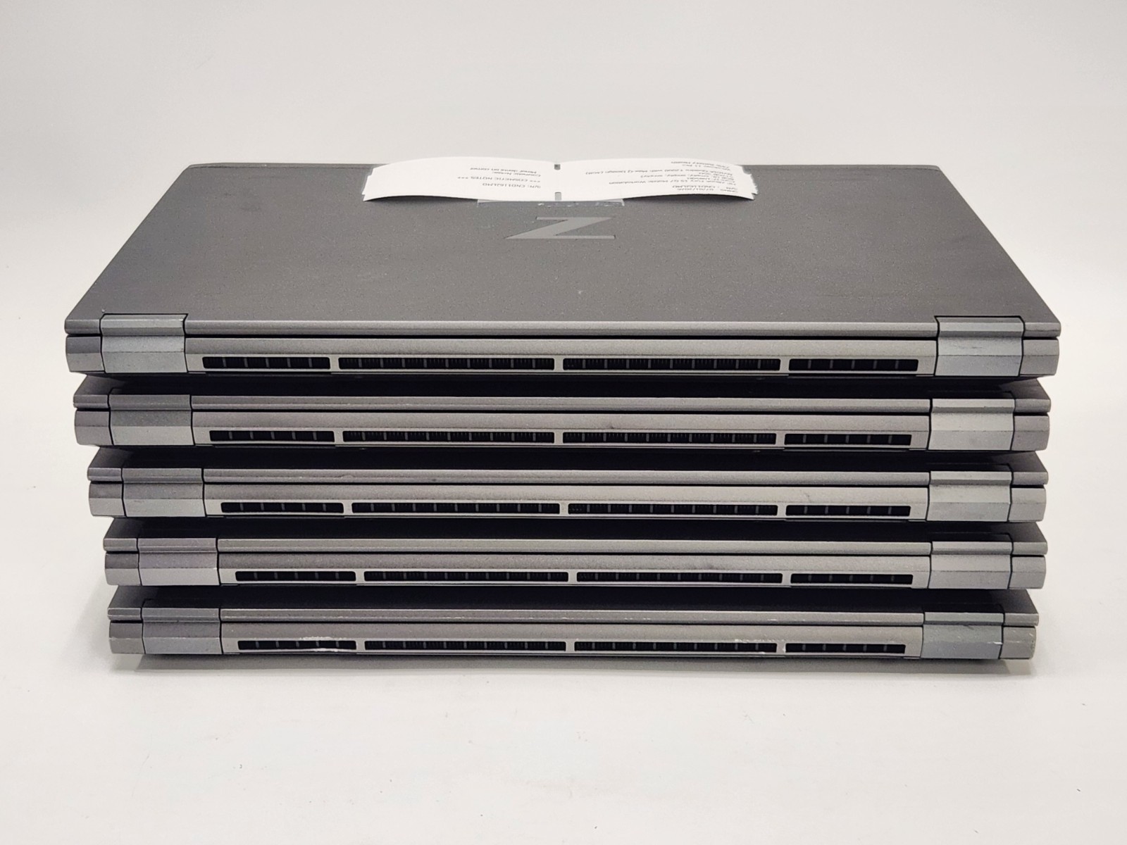 Lot of 5 HP ZBook Fury 15 G7 15.6″ i7-10850H 2.70GHz 8GB 512GB SSD Quadro T2000
