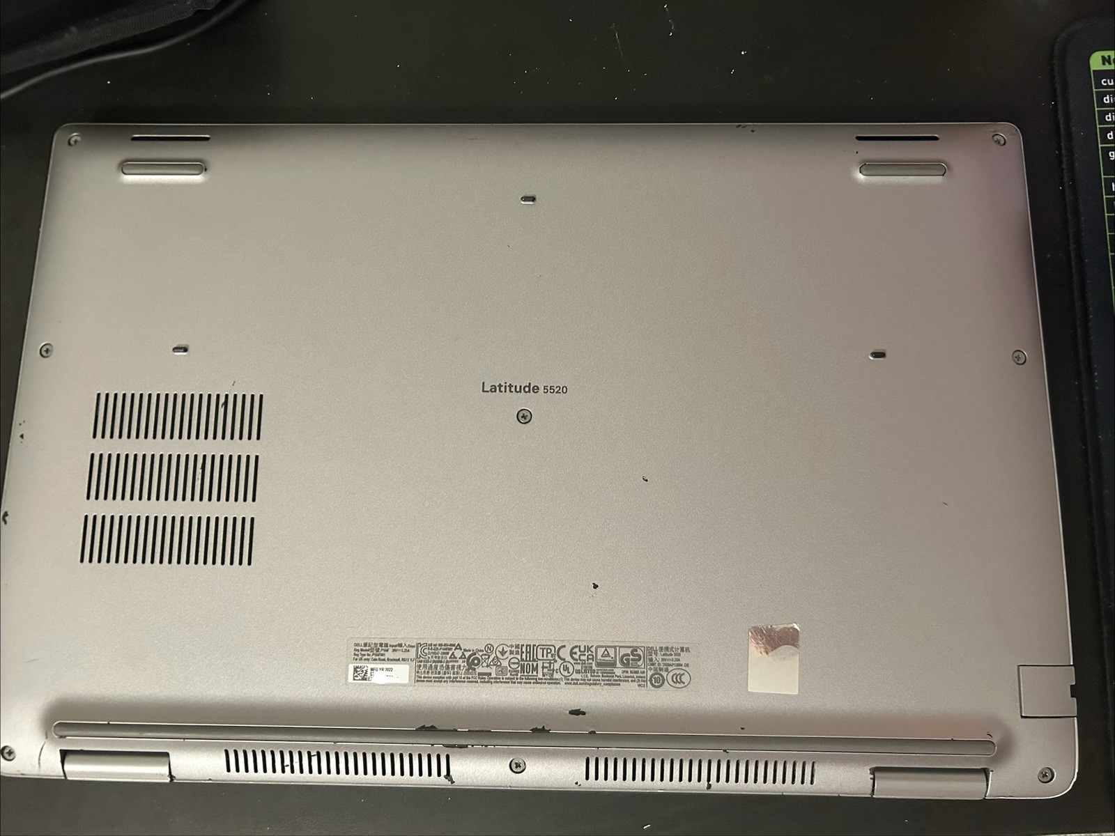 Dell Latitude 5520 15.6″ Touchscreen Laptop i5-1145G7 16GB RAM 500GB SSD