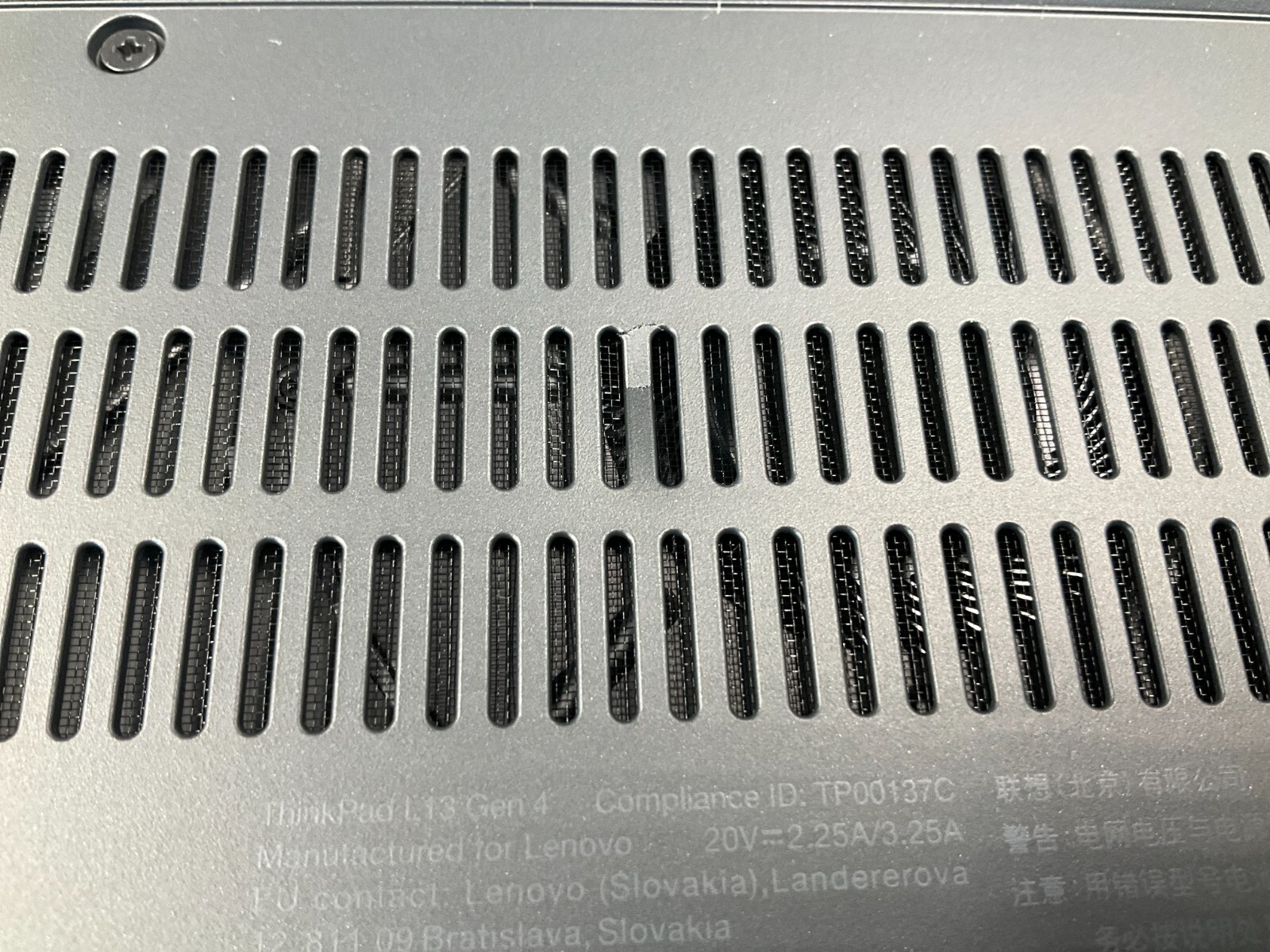 Lenovo ThinkPad L13 Gen4 i3-1315U 8GB 256GB WiFi6E 13.3WU W11P64 21FHS00S00