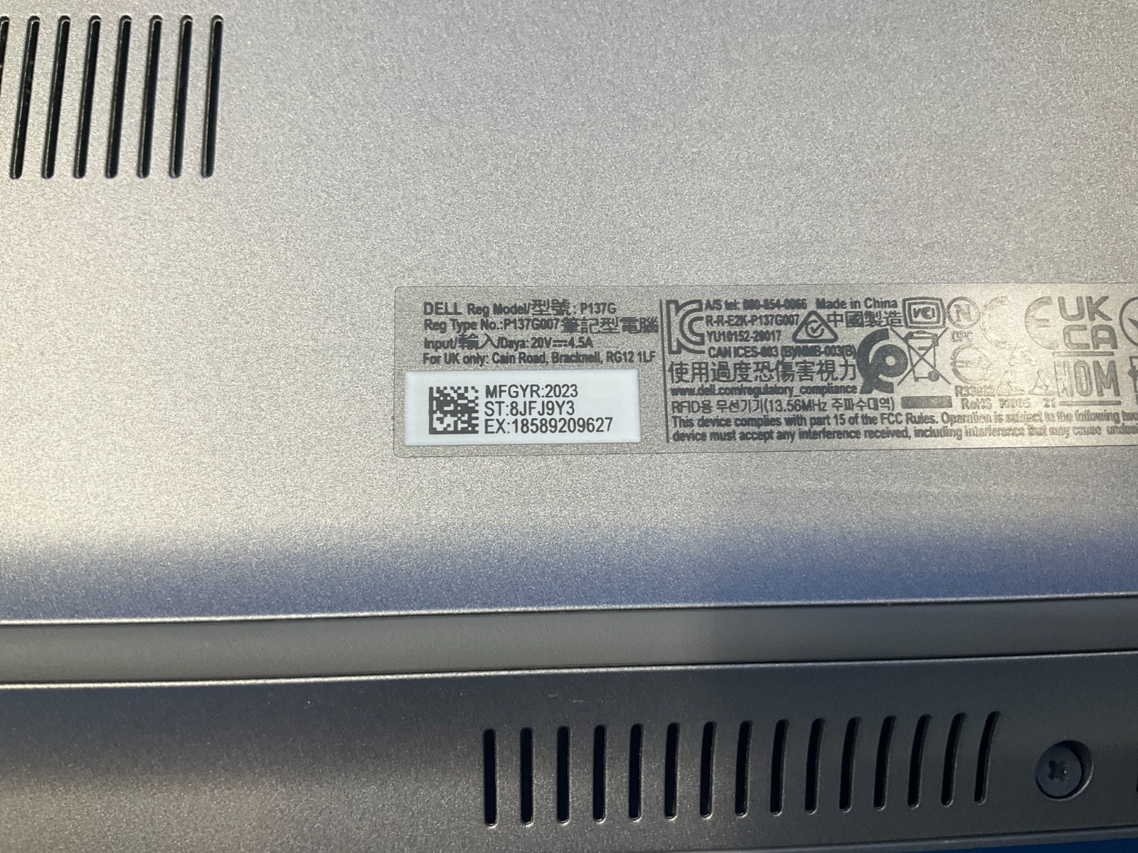 Dell Latitude 5431 i5-1250P 16GB 256GB BT5 WiFi6E 14F W10-11P64 PWTC9 ✅❤️