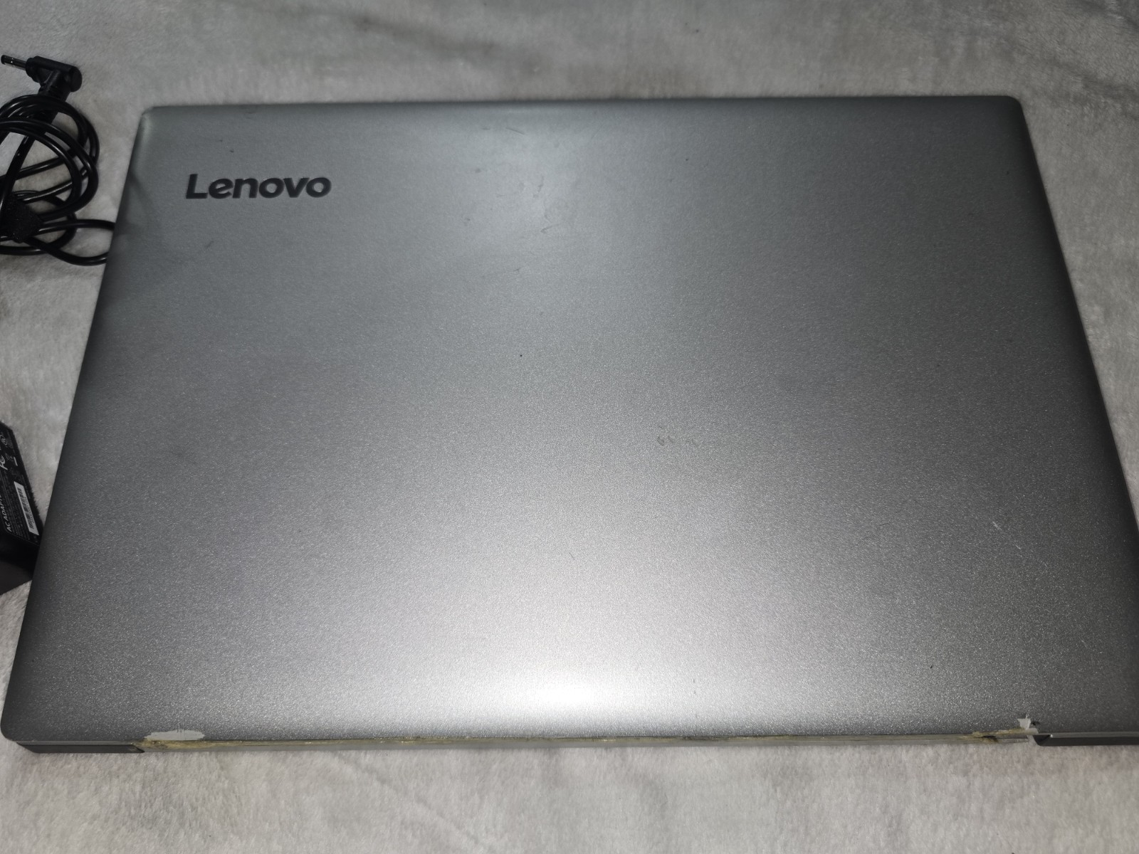 Lenova Idea Pad 320-15 /IAP Laptop Computer SILVER w/ Power Adapter Works READ