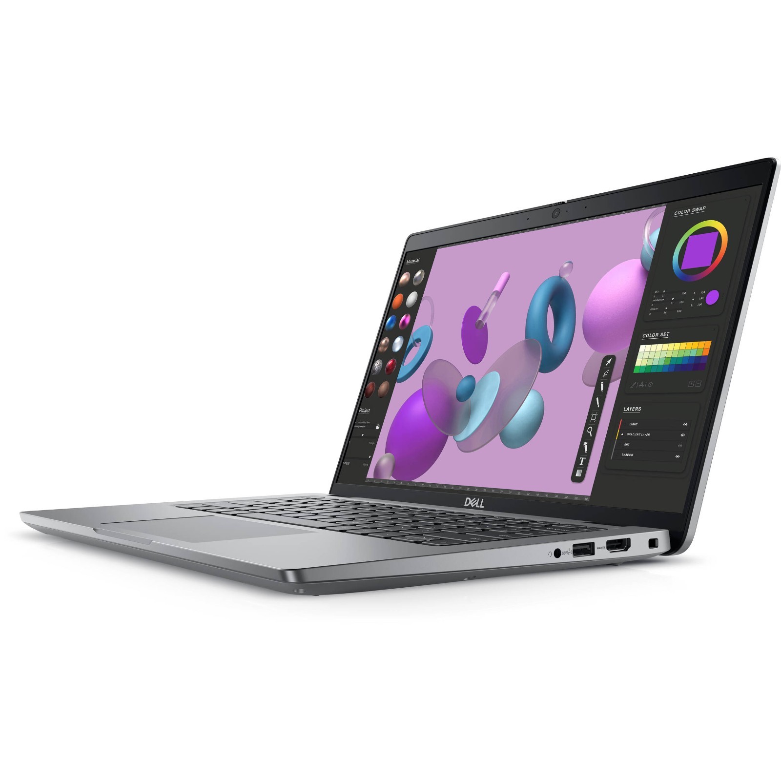 Dell Precision 3480 14″ INTEL CORE i7-1370P 512GB SSD 32GB RAM RTX500 WIN11 READ