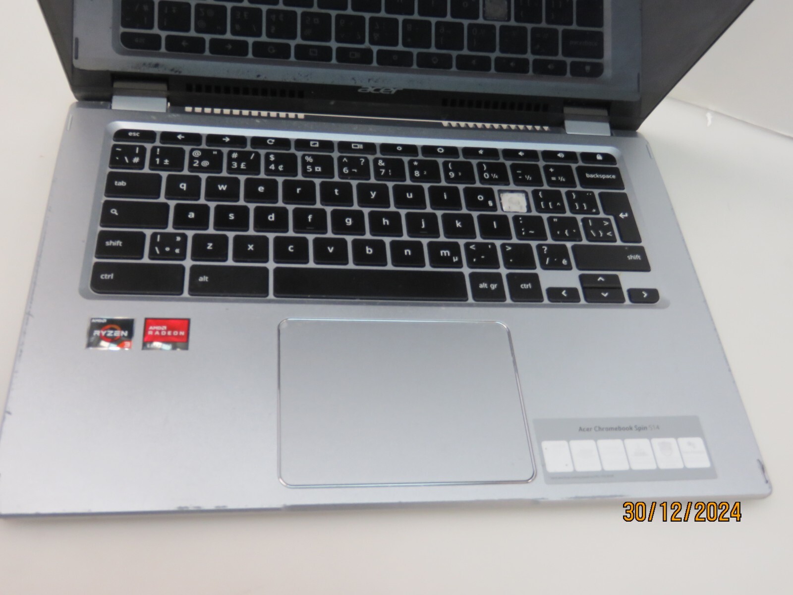 Acer CP514-1H-R3VR Spin 514 Chromebook 14″ AMD Ryzen R3 4GB RAM 64GB EMMC [BM1]