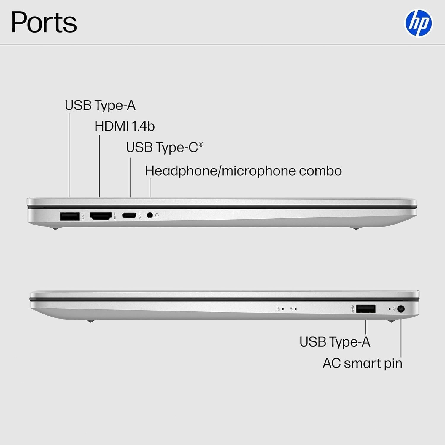 HP 17″ Touchscreen Laptop, Intel Ultra 7 255U, 32GB RAM + 1TB SSD, Win11 Pro