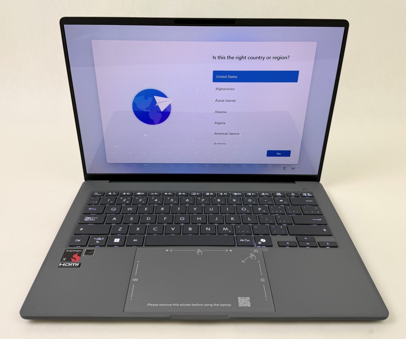 ASUS Zenbook A14 14″ 2K OLED Snapdragon X 16GB 512GB SSD W11H