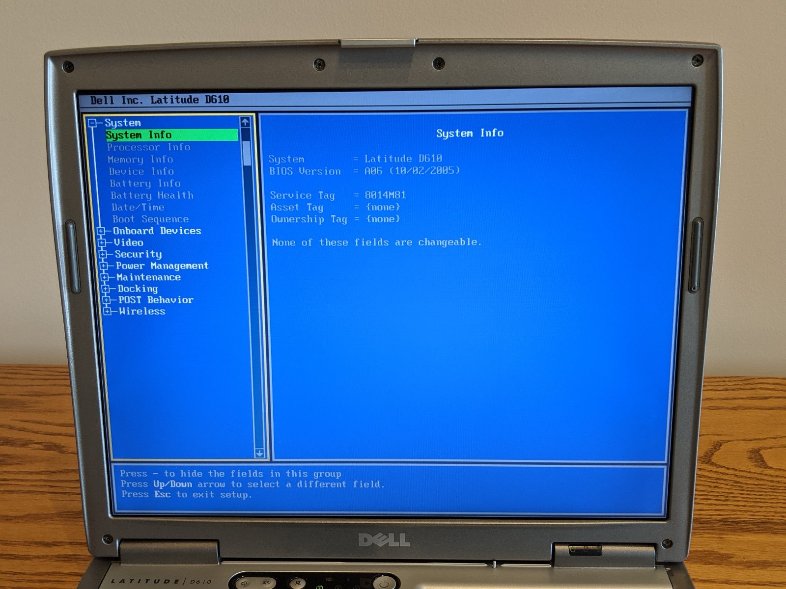 Dell Latitude D610 Intel Pentium M 740 2GB DDR2 40GB HD Windows XP