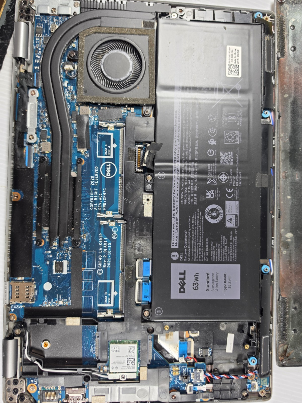 Dell Latitude 5420 READ Laptop Intel Core i5 11th Gen No Ram/HDD