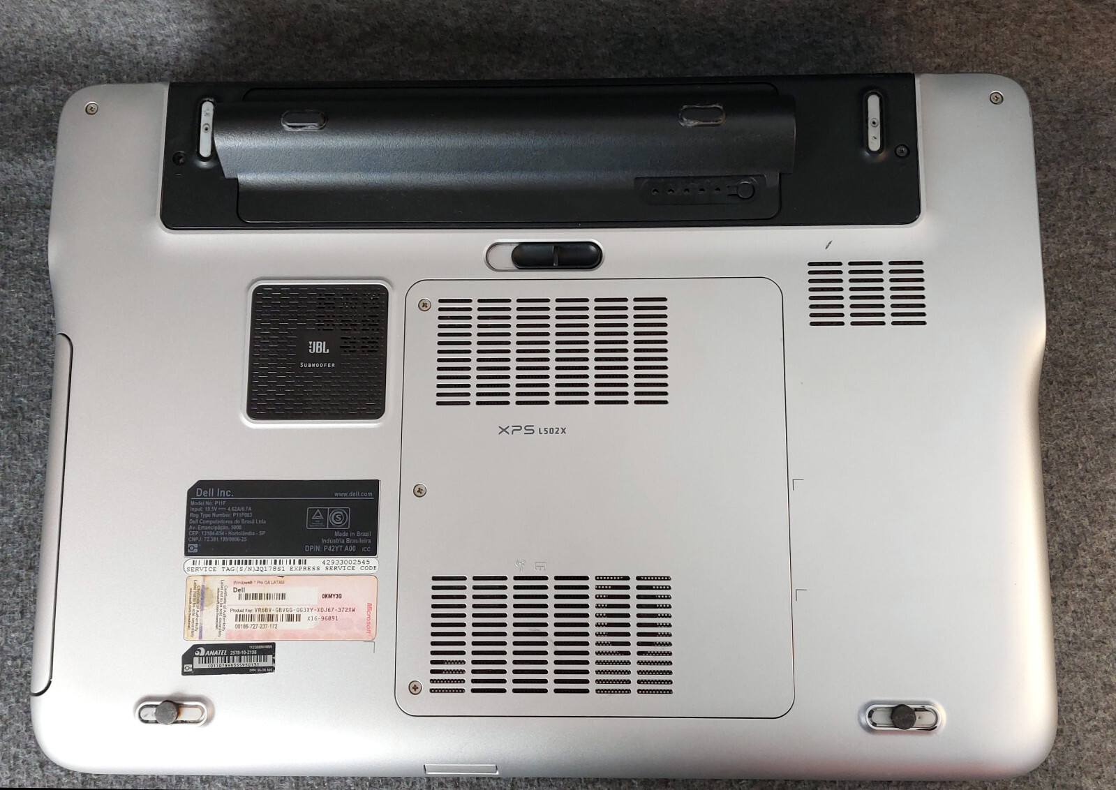 Laptop Dell XPS L502X