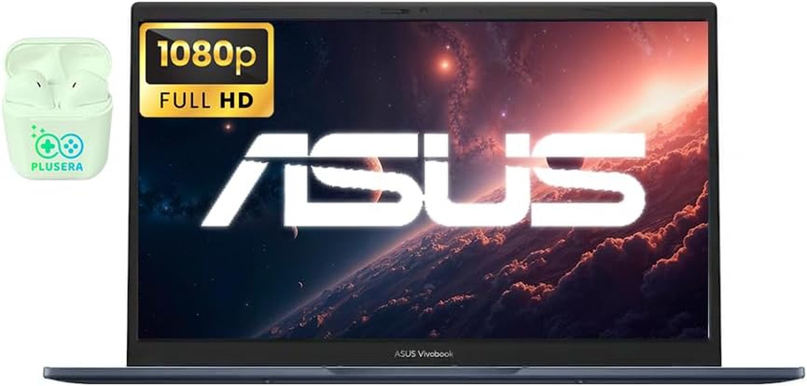 ASUS Vivobook 14″ FHD Business Laptop Computer, Windows 11 Pro Laptop 16GB RAM 5