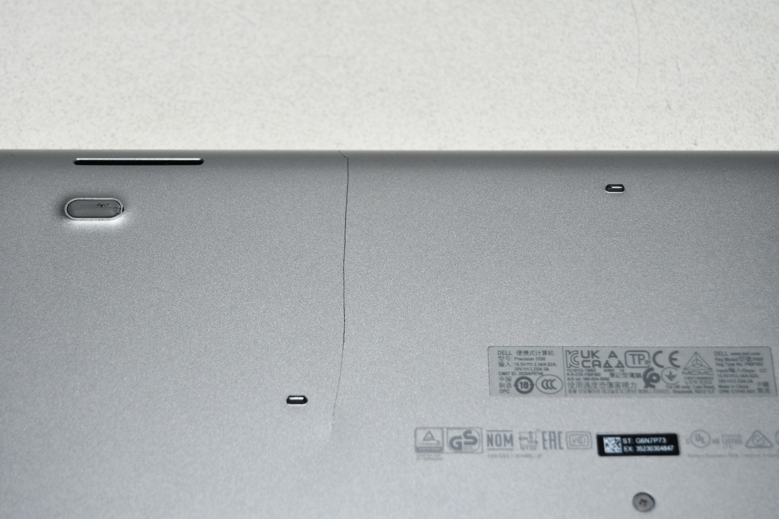 ^ Dell Precision 3550 15.6″ Intel i7-10510U @ 1.80GHz 16GB Ram No HD #X7003