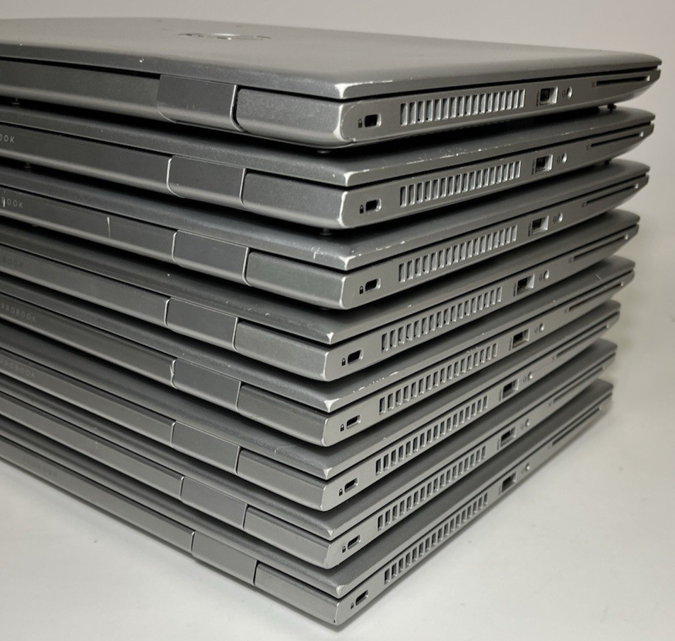 LOT OF 8 HP ProBook 640 G4 14″ Core i5-7300U – 8GB RAM – 128GB SSD – W11P – READ