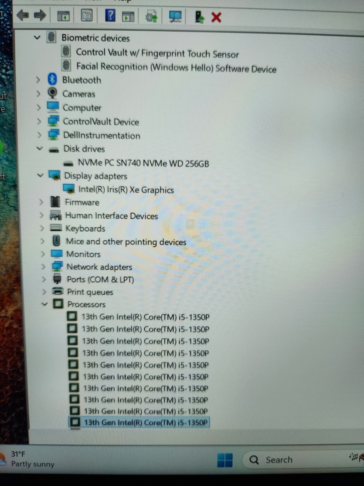 Dell Precision 3480 14″ Touch Intel i5 13th Gen 32GB 256GB Laptop WiFi 6e GD44D