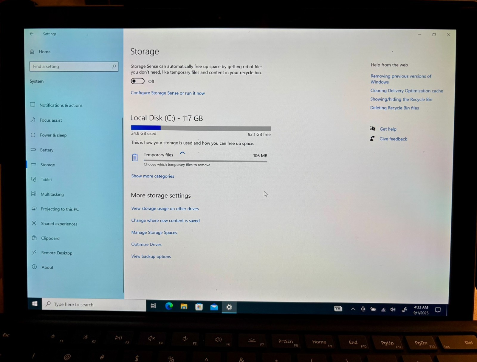Microsoft Surface Pro 2 13″ Touch 4GB RAM Win 10 Pro