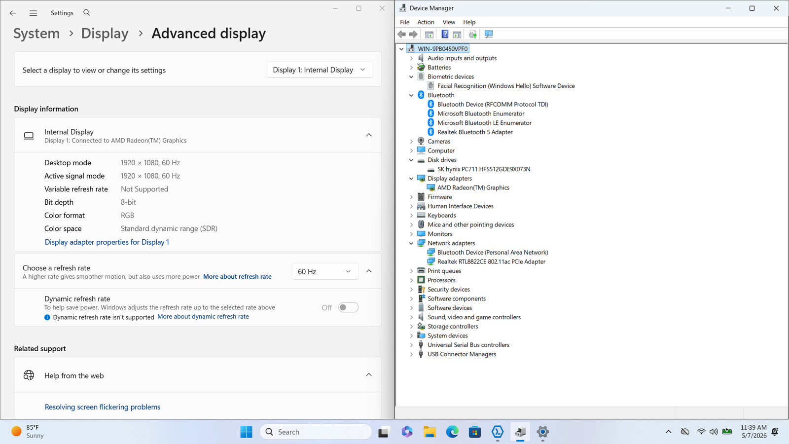 HP ELITEBOOK 855 G8 15″ FHD Touch RYZEN 7 PRO 5850U 512GB 16GB W11P Backlit