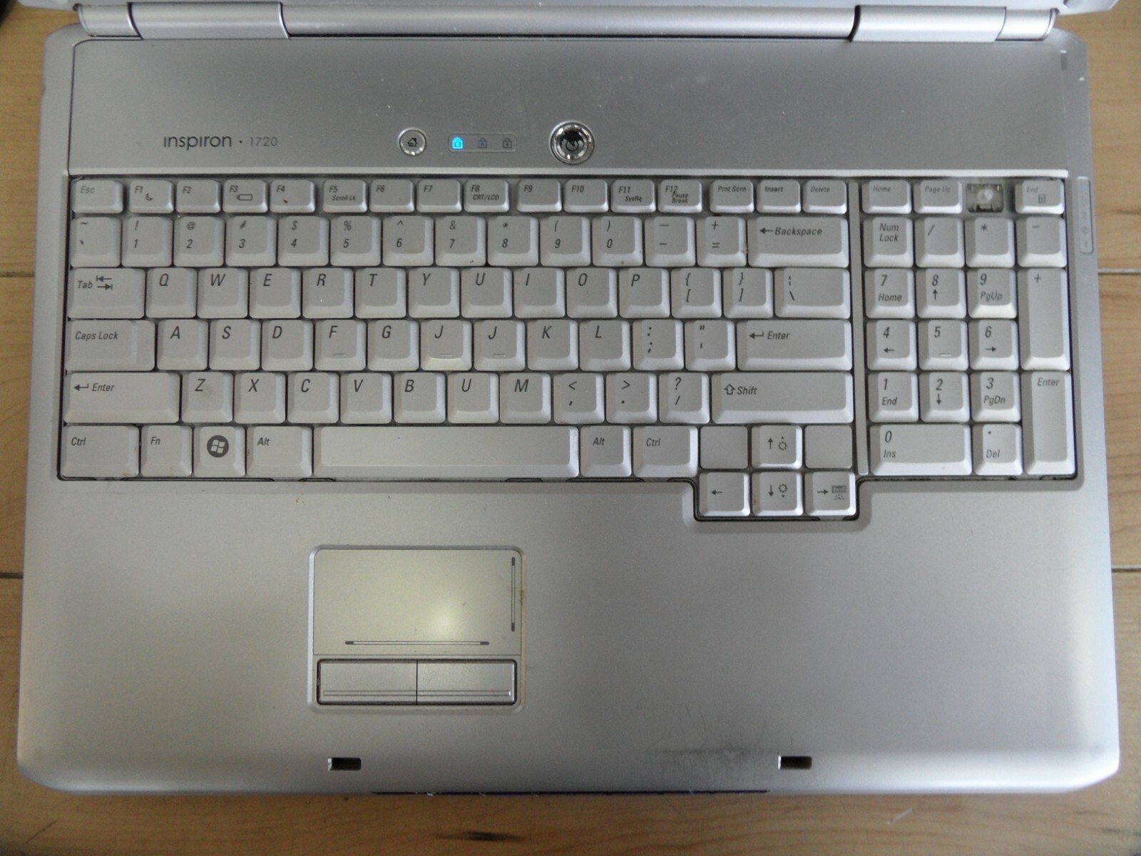 Dell Inspiron 1720 For Parts Posted Bios No Hard Drive Covers Missing *Read*