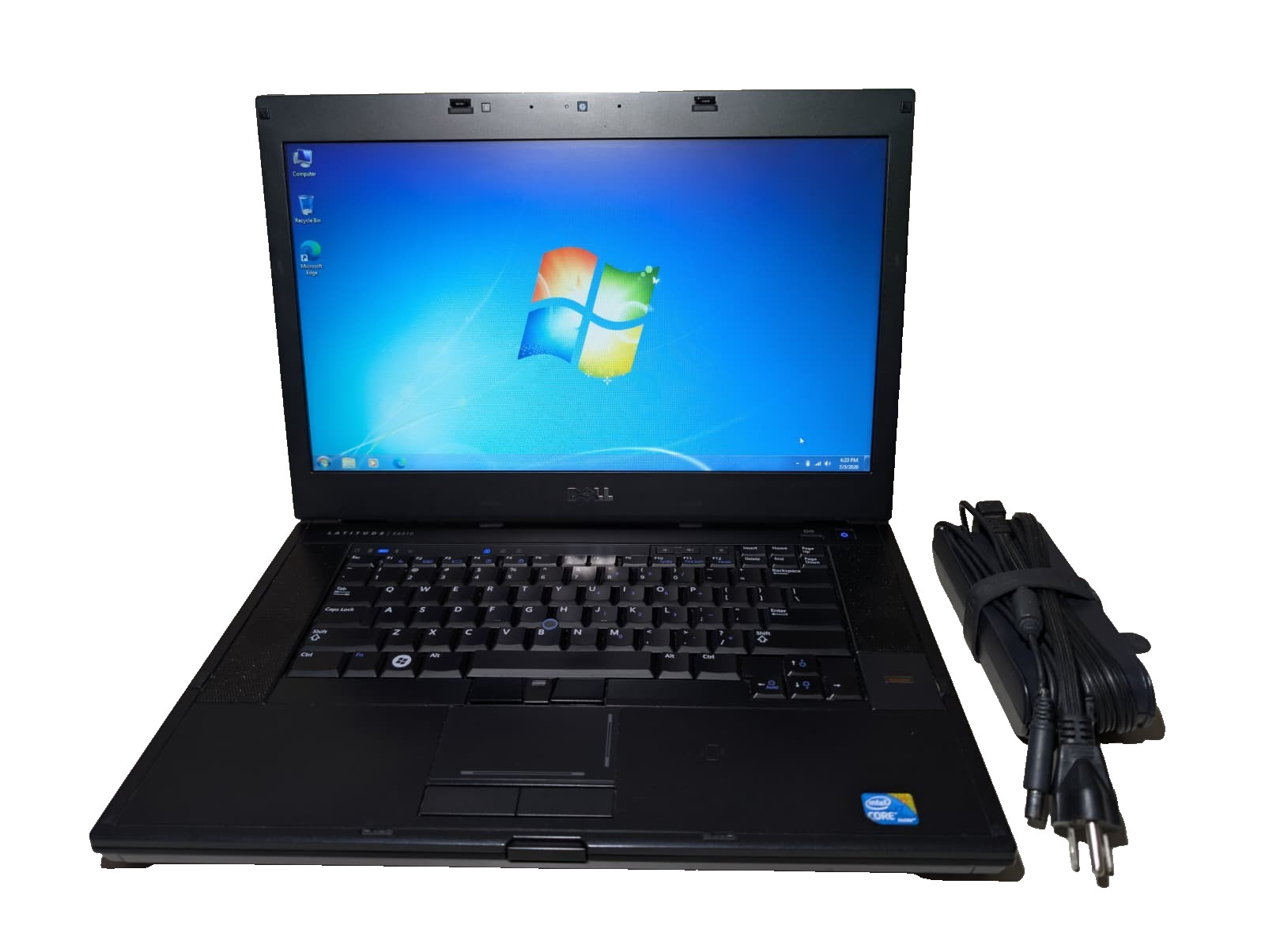 15″ Dell Latitude E6510 | i7 8GB RAM 180GB SSD | HD NVIDIA Win 7 64-Bit DVD+RW