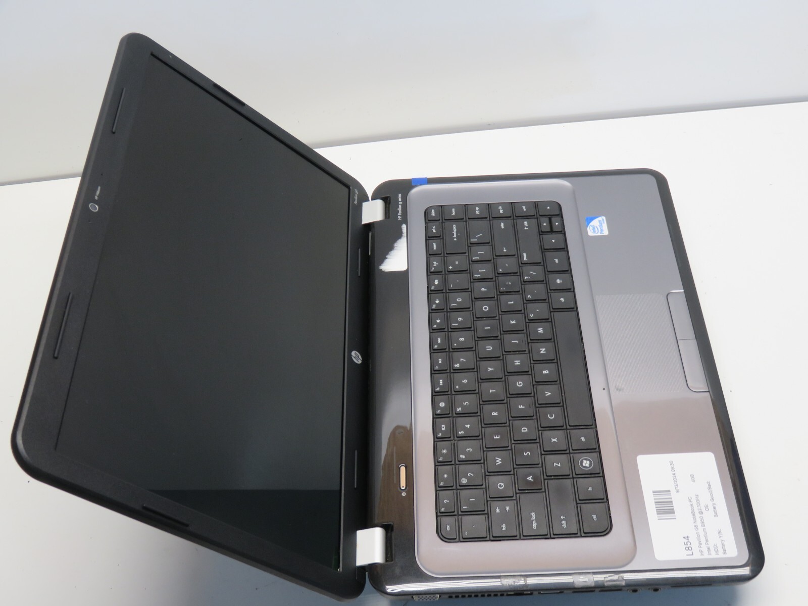 HP Pavilion G6 NoteBook PC Intel Pentium B950 2.10GHz 4GB NO HDD No Batt
