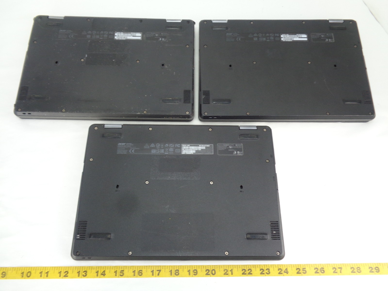 Lot of 3 Acer Chromebook Spin 11 Laptop Computers Touchscreen 2-in1 PARTS AS IS